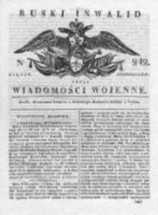 Ruski inwalid czyli wiadomości wojenne 1818, Nr 242