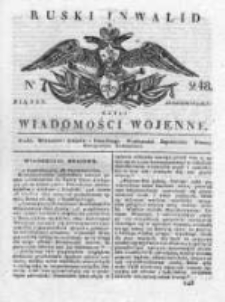 Ruski inwalid czyli wiadomości wojenne 1818, Nr 248