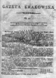 Gazeta Krakowska, 1809, Nr 47