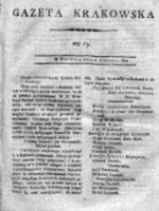 Gazeta Krakowska, 1809, Nr 63