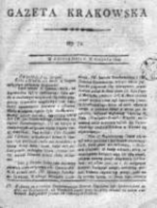 Gazeta Krakowska, 1809, Nr 72