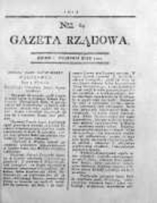 Gazeta Rządowa 1794, nr 64