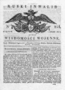 Ruski inwalid czyli wiadomości wojenne 1818, Nr 254