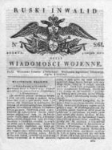 Ruski inwalid czyli wiadomości wojenne 1818, Nr 261