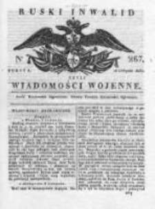 Ruski inwalid czyli wiadomości wojenne 1818, Nr 267