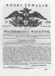 Ruski inwalid czyli wiadomości wojenne 1818, Nr 268