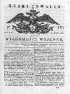 Ruski inwalid czyli wiadomości wojenne 1818, Nr 270