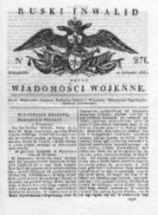 Ruski inwalid czyli wiadomości wojenne 1818, Nr 271