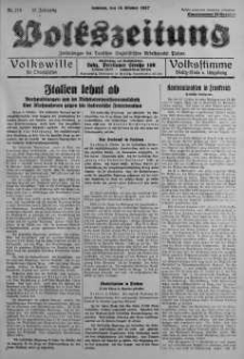 Volkszeitung 10 październik 1937 nr 279