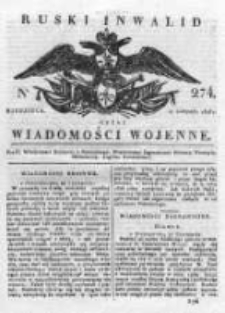 Ruski inwalid czyli wiadomości wojenne 1818, Nr 274