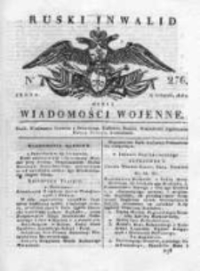 Ruski inwalid czyli wiadomości wojenne 1818, Nr 276
