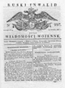 Ruski inwalid czyli wiadomości wojenne 1818, Nr 297