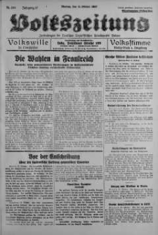 Volkszeitung 11 październik 1937 nr 280