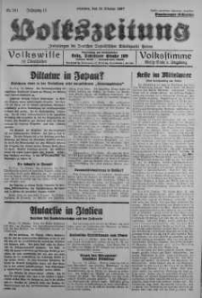 Volkszeitung 12 październik 1937 nr 281