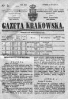 Gazeta Krakowska, 1842, Nr 2