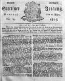 Stettinische Zeitung. Königlich privilegirte 1808, Nr 24