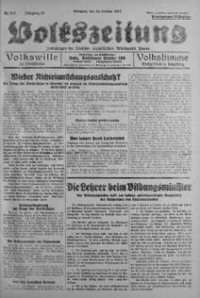 Volkszeitung 13 październik 1937 nr 282