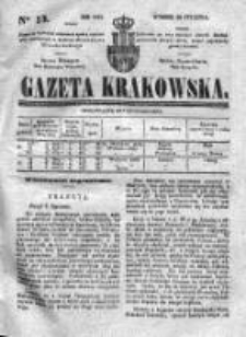 Gazeta Krakowska, 1842, Nr 13