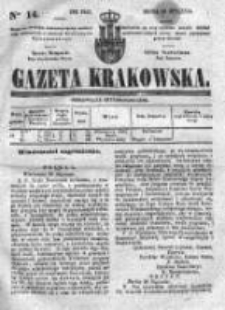 Gazeta Krakowska, 1842, Nr 14