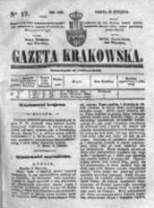Gazeta Krakowska, 1842, Nr 17