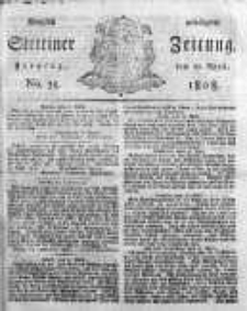 Stettinische Zeitung. Königlich privilegirte 1808, Nr 35