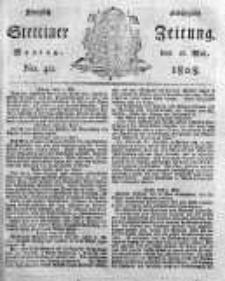 Stettinische Zeitung. Königlich privilegirte 1808, Nr 40