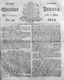 Stettinische Zeitung. Königlich privilegirte 1808, Nr 45