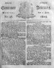 Stettinische Zeitung. Königlich privilegirte 1808, Nr 46