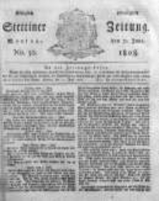 Stettinische Zeitung. Königlich privilegirte 1808, Nr 50