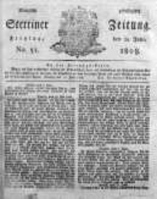 Stettinische Zeitung. Königlich privilegirte 1808, Nr 51