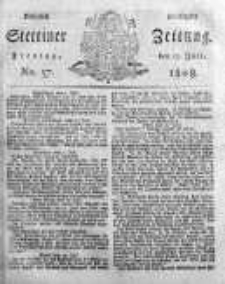 Stettinische Zeitung. Königlich privilegirte 1808, Nr 57