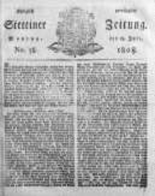 Stettinische Zeitung. Königlich privilegirte 1808, Nr 58