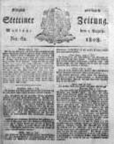 Stettinische Zeitung. Königlich privilegirte 1808, Nr 62
