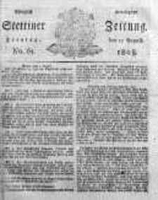 Stettinische Zeitung. Königlich privilegirte 1808, Nr 65