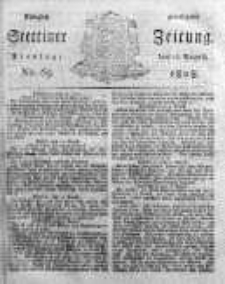 Stettinische Zeitung. Königlich privilegirte 1808, Nr 69