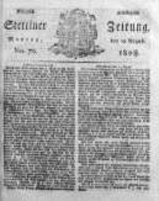 Stettinische Zeitung. Königlich privilegirte 1808, Nr 70