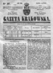 Gazeta Krakowska, 1842, Nr 27