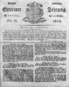Stettinische Zeitung. Königlich privilegirte 1808, Nr 78