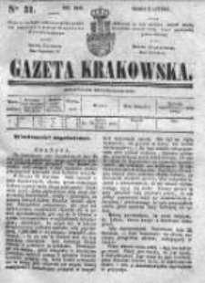 Gazeta Krakowska, 1842, Nr 31