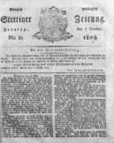Stettinische Zeitung. Königlich privilegirte 1808, Nr 81