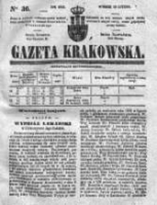 Gazeta Krakowska, 1842, Nr 36