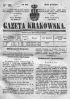 Gazeta Krakowska, 1842, Nr 37