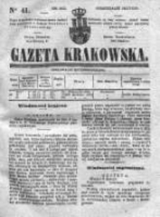 Gazeta Krakowska, 1842, Nr 41