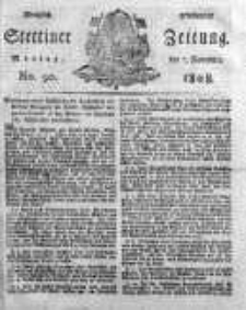 Stettinische Zeitung. Königlich privilegirte 1808, Nr 90