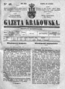 Gazeta Krakowska, 1842, Nr 46