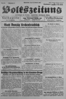 Volkszeitung 16 październik 1937 nr 285