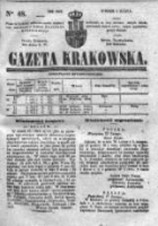 Gazeta Krakowska, 1842, Nr 48