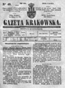 Gazeta Krakowska, 1842, Nr 49
