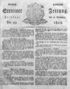 Stettinische Zeitung. Königlich privilegirte 1808, Nr 93