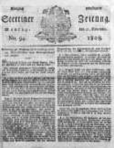 Stettinische Zeitung. Königlich privilegirte 1808, Nr 94